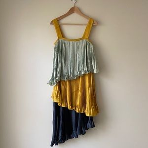 Guapa x Anthropologie pleated dress